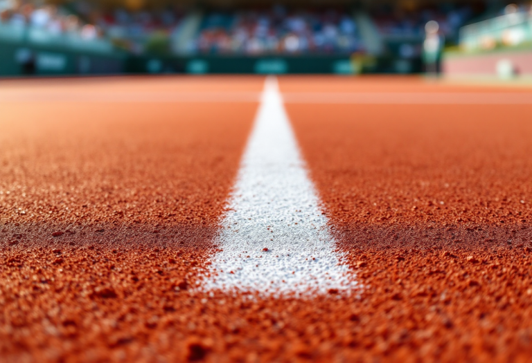 Alexander Zverev in azione durante una partita di tennis