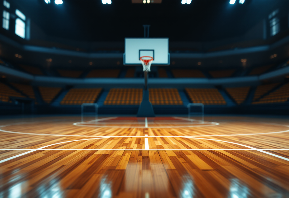 Banco di Sardegna Sassari e Germani Brescia in campo