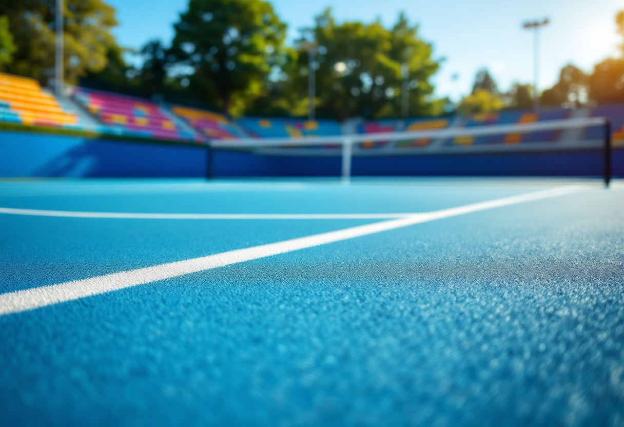 Carlos Alcaraz festeggia la vittoria a Roma 2023