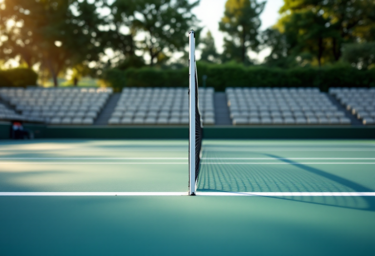 Carlos Alcaraz in azione al Masters 1000 di Roma 2025