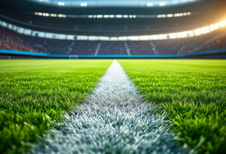 Cristiano Ronaldo in azione durante una partita importante