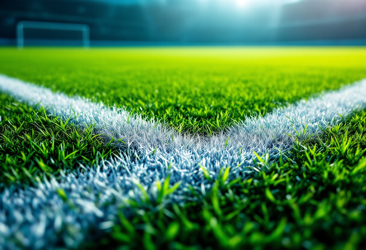 Davide Ancelotti in posa con la maglia dei Rangers