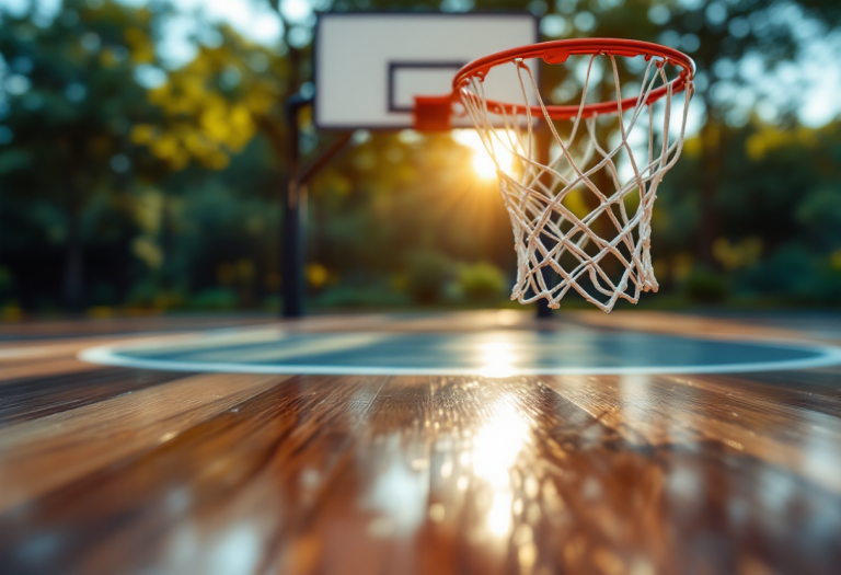 Dustin Sleva in maglia Zalgiris Kaunas durante un allenamento