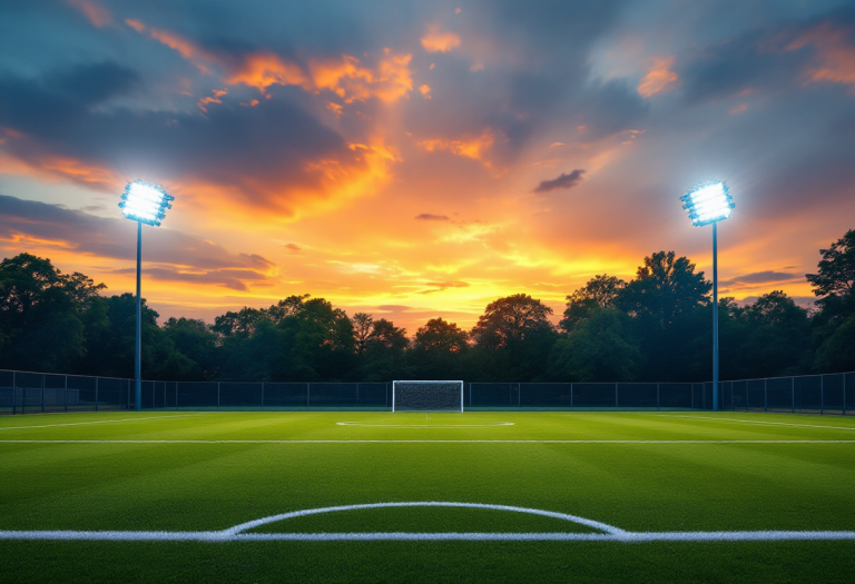 Giocatori esultano dopo un gol nella Serie B