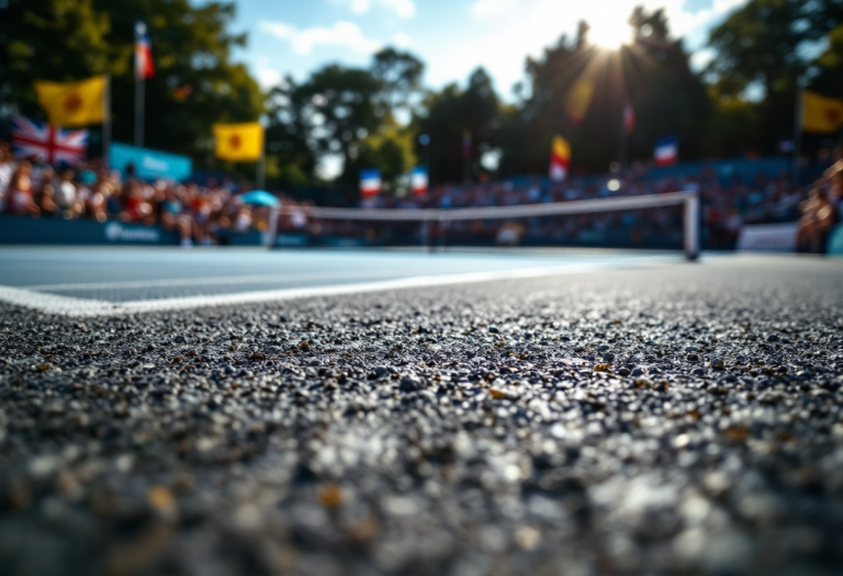 Federico Arnaboldi durante la sua performance al Piemonte Open