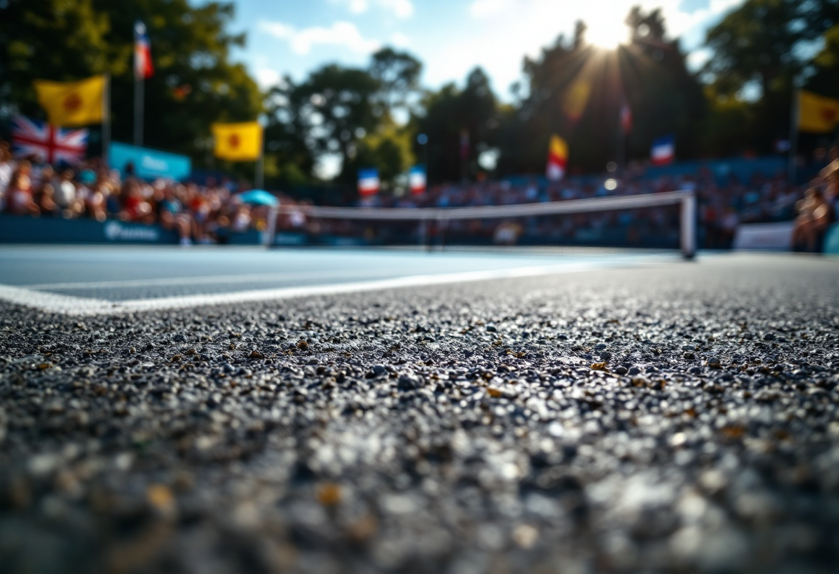 Federico Arnaboldi durante la sua performance al Piemonte Open