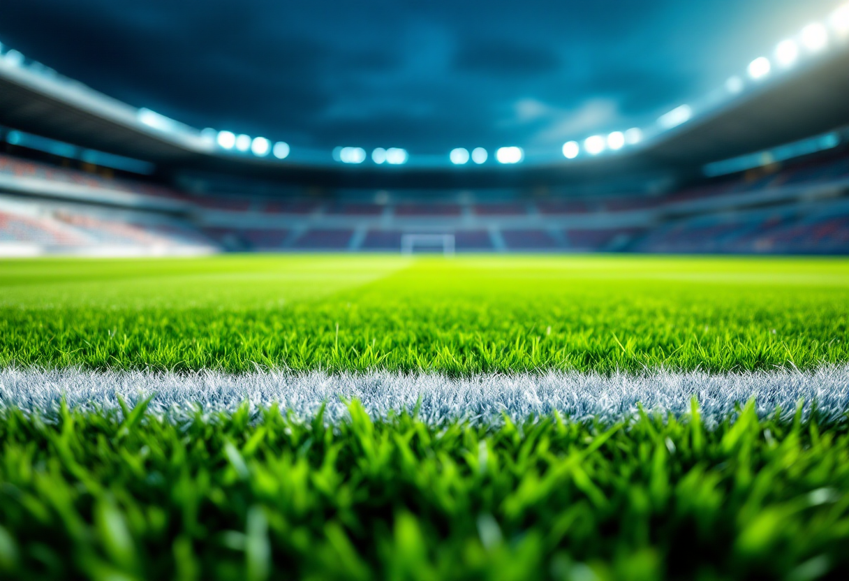 Giocatori della Fiorentina in allenamento prima della partita