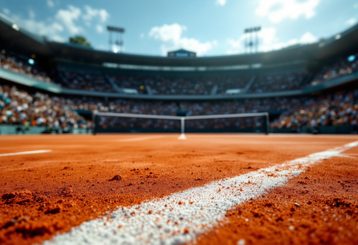 Flavio Cobolli festeggia la vittoria all'ATP 500 di Amburgo