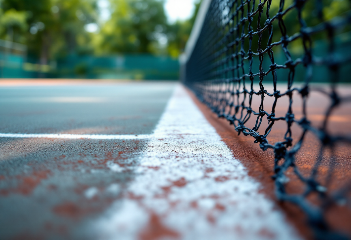 Flavio Cobolli festeggia la vittoria al Roland Garros