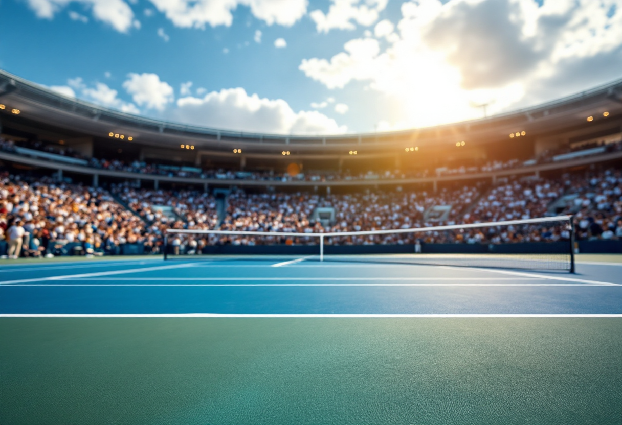 Flavio Cobolli festeggia la vittoria ad Amburgo