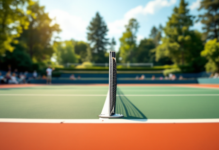 Francesco Passaro durante la sua sfida al Roland Garros 2025
