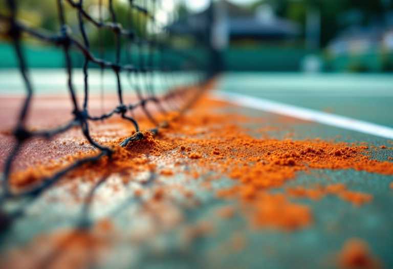 Giocatori di tennis italiani affrontano nuove sfide