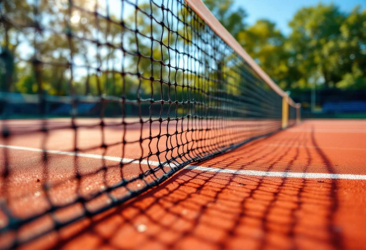 Giovanni Mpetshi-Perricard festeggia la vittoria a Bordeaux