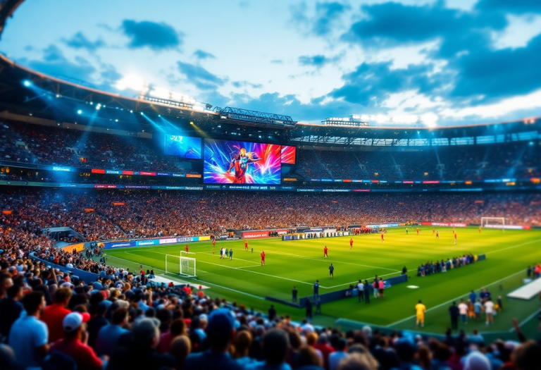 Immagine che illustra l'impatto della grafica nello sport