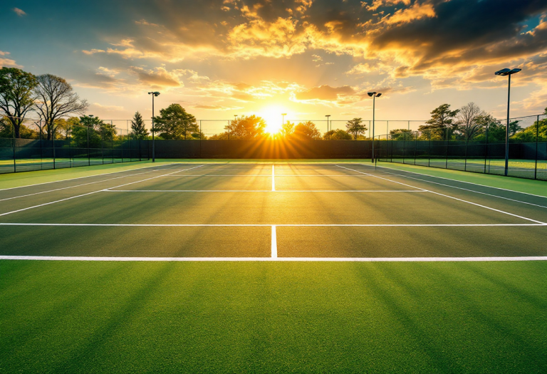 Giocatrici in azione agli Internazionali Femminili di Brescia