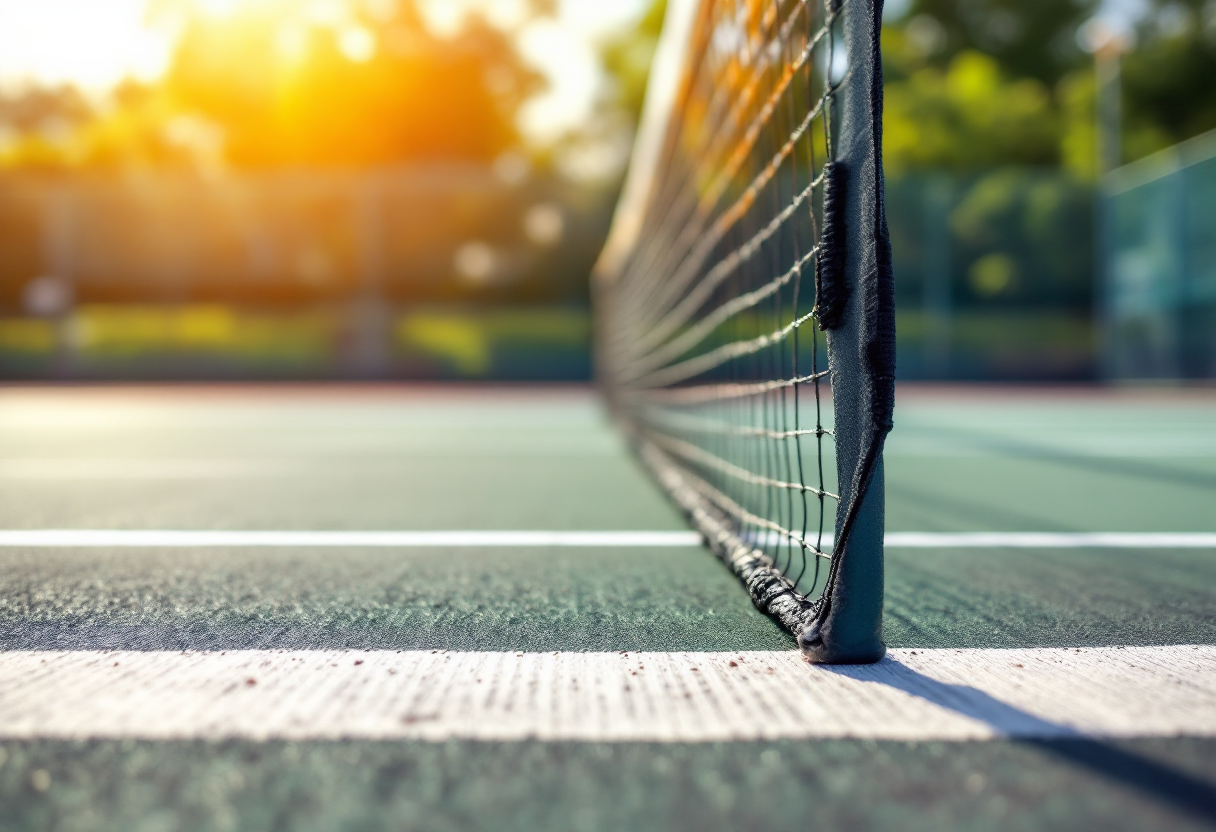 Jannik Sinner in azione al Roland Garros 2023