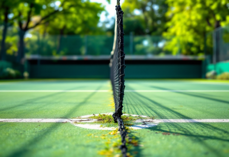 Jasmine Paolini durante la finale storica di tennis