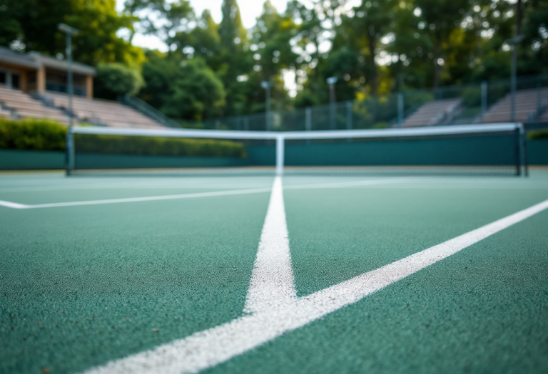 Jasmine Paolini in azione durante la finale al Foro Italico