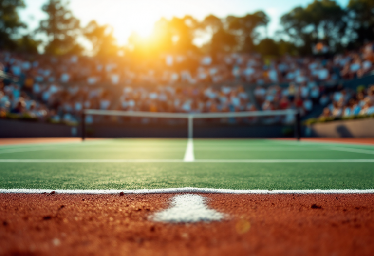 Jasmine Paolini festeggia la vittoria agli Internazionali BNL d'Italia