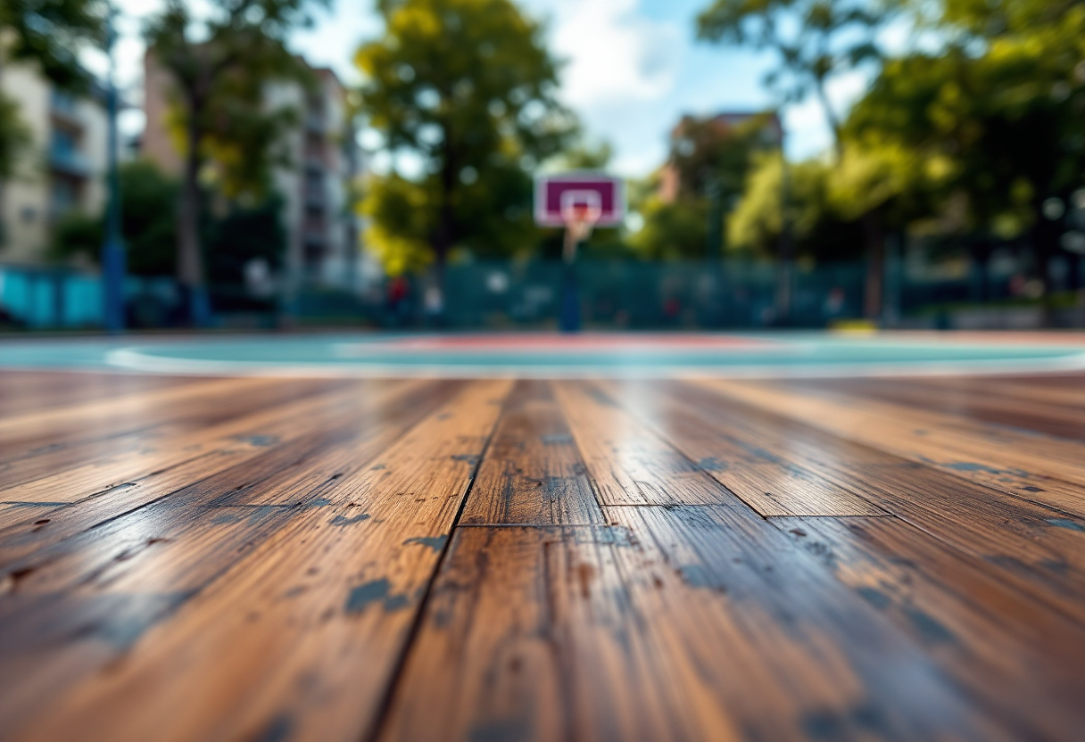 Coach Galbiati dell'Aquila Basket Trento durante la conferenza
