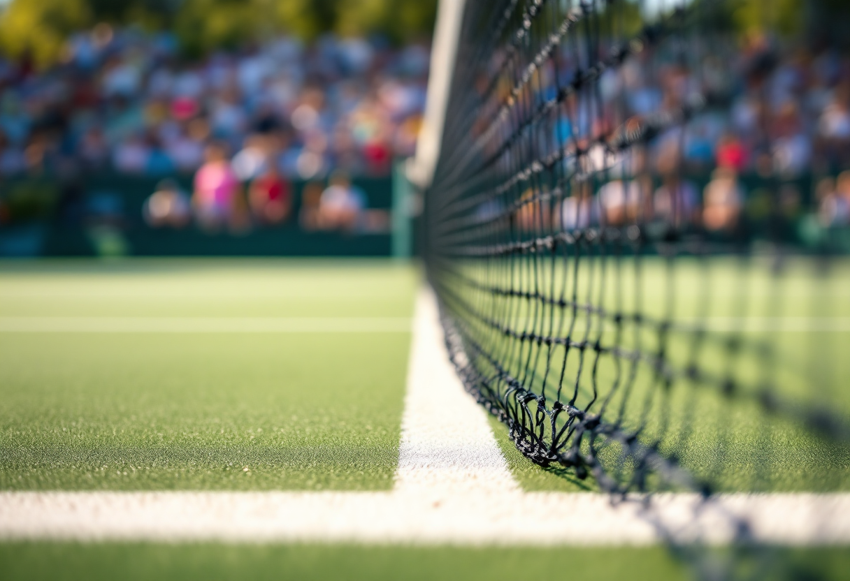 Matteo Arnaldi festeggia la vittoria a Madrid