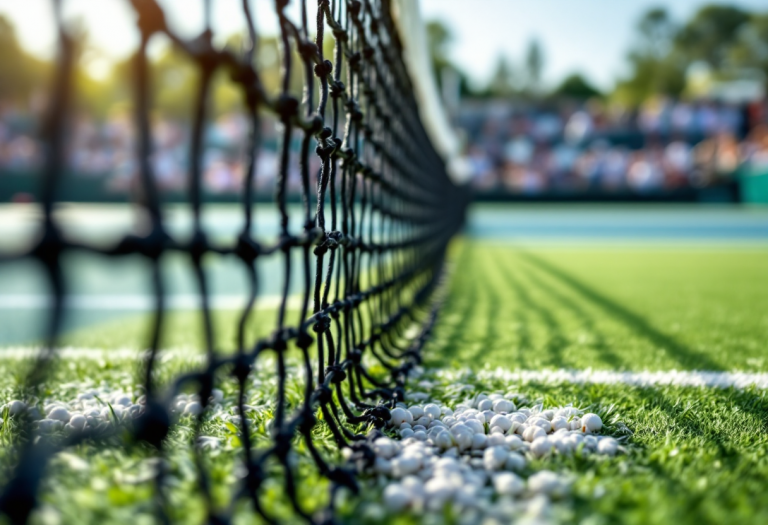 Mayar Sherif e Victoria Mboko in azione al Parma Ladies Open