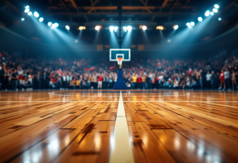 Nardò Basket celebra la vittoria contro JuVi Cremona