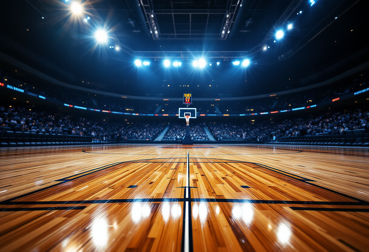 Nicolò Melli festeggia la vittoria in EuroLeague con il Fenerbahce