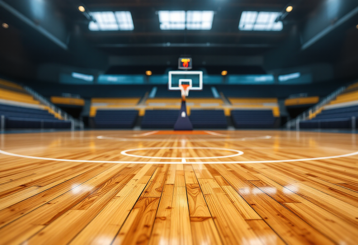 Olimpia Milano celebra la vittoria in semifinale con Shields