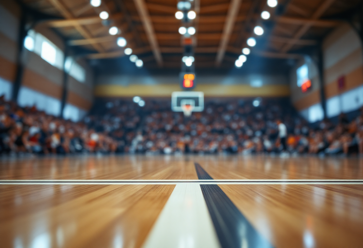 Olimpia Milano celebra la vittoria in gara-3 contro Aquila Trento