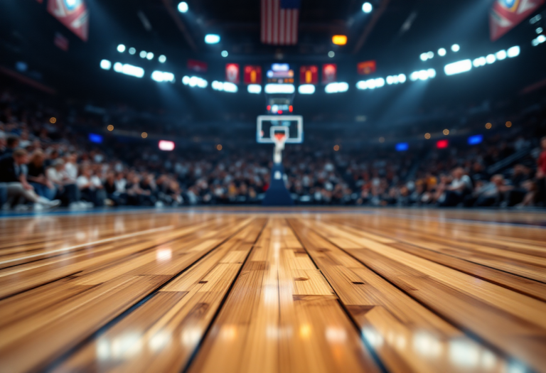 Giocatori in azione durante i playoff di Serie A2