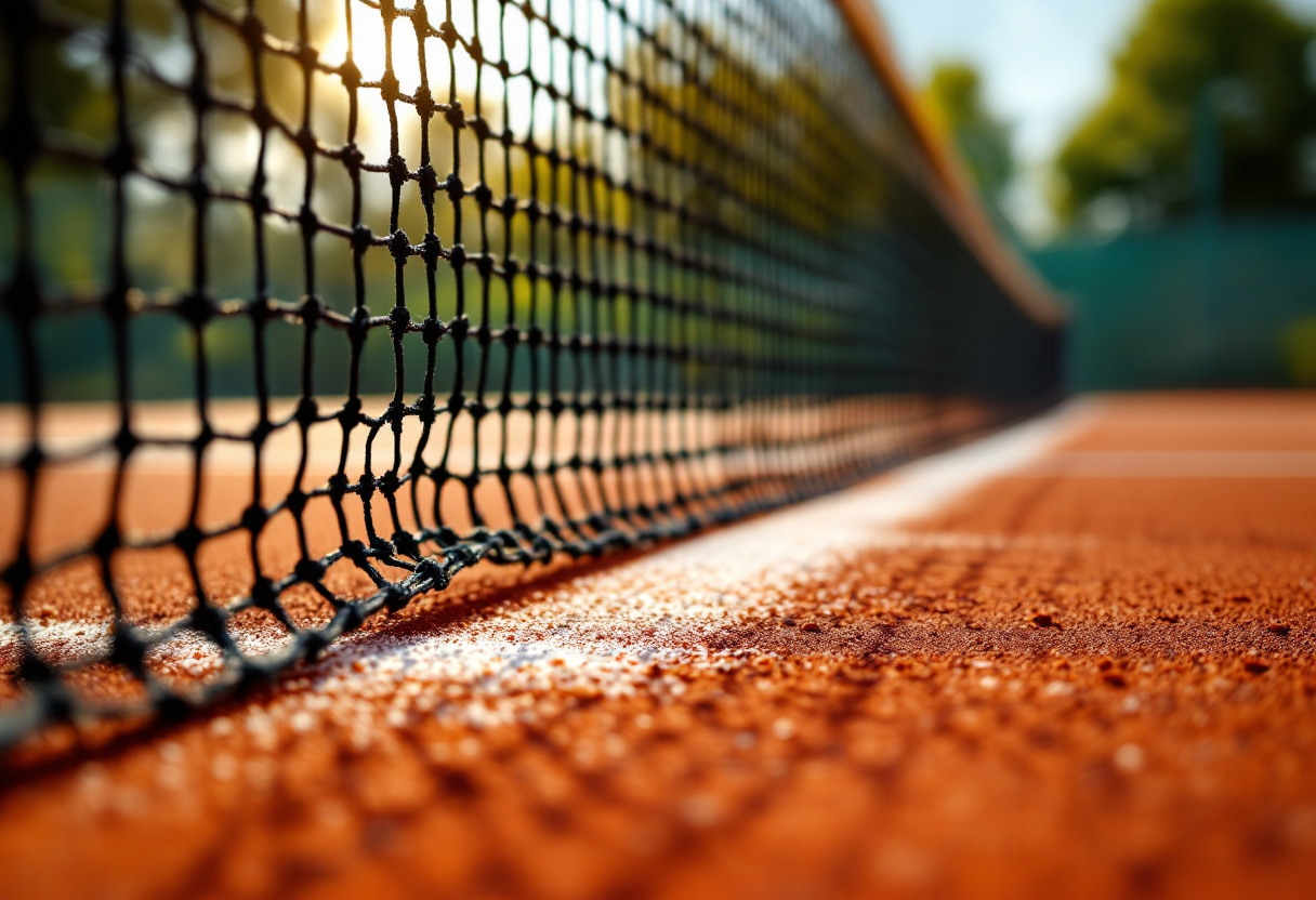 Giocatori in azione durante le pre qualificazioni 2025