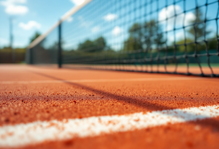 Giocatori in azione durante le pre qualificazioni 2025