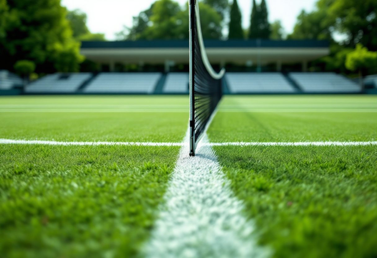 Immagine del programma delle partite di tennis imminenti