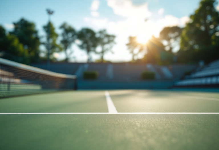 Partite di tennis in programma oggi nei vari campi