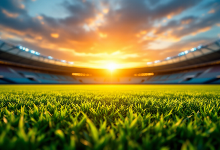 Giocatori di Rimini festeggiano la vittoria in campo