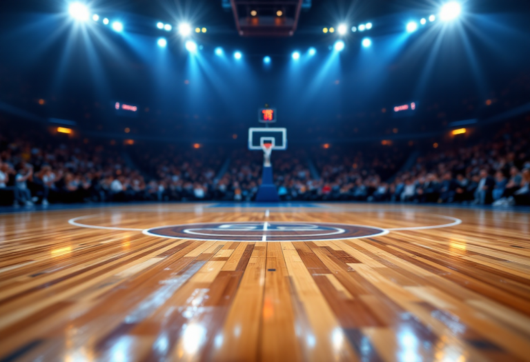 Giocatori NBA in azione durante le semifinali