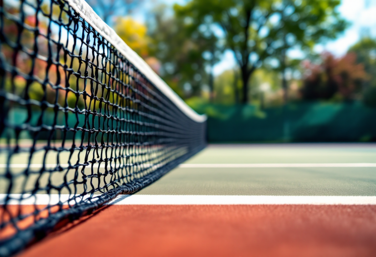 Giovani tennisti in azione durante un torneo a Praga