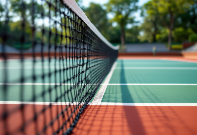 Giovani tennisti italiani in azione al Trofeo Bonfiglio