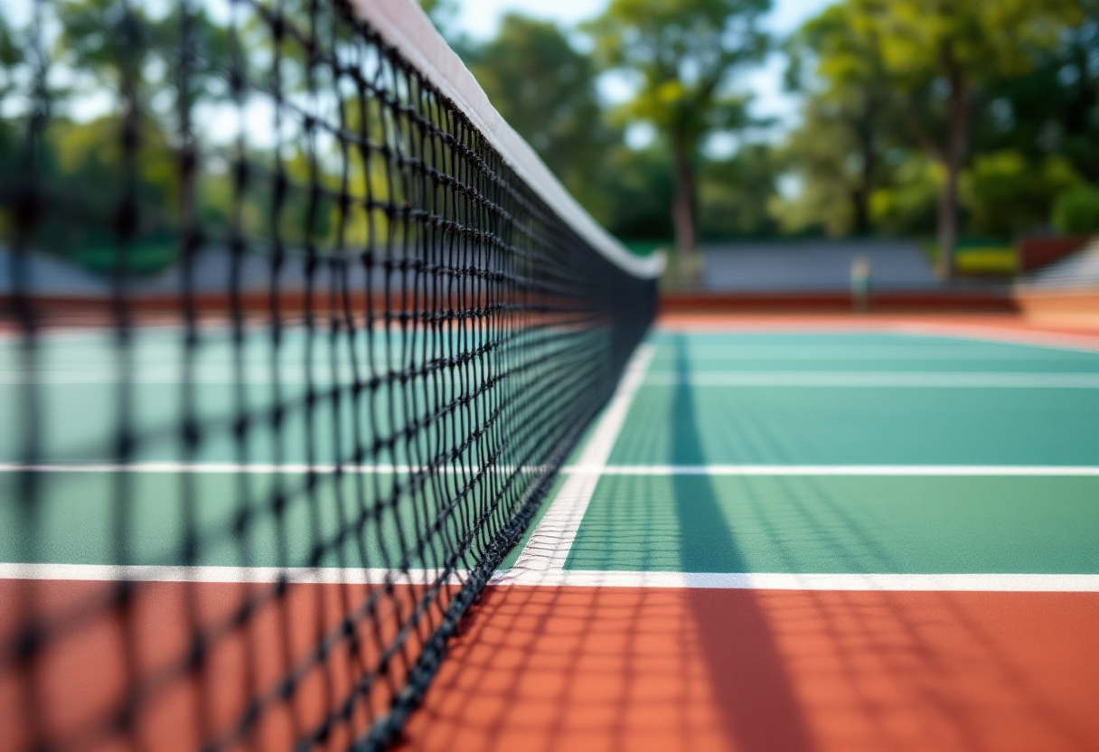 Giovani tennisti italiani in azione al Trofeo Bonfiglio