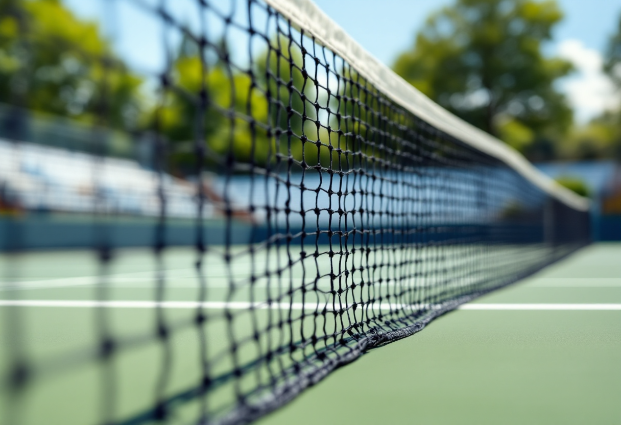 Basile e Vasamì in azione al Trofeo Bonfiglio di tennis