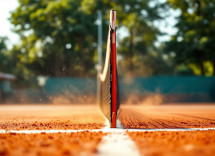 Musetti e Berrettini durante una partita di tennis