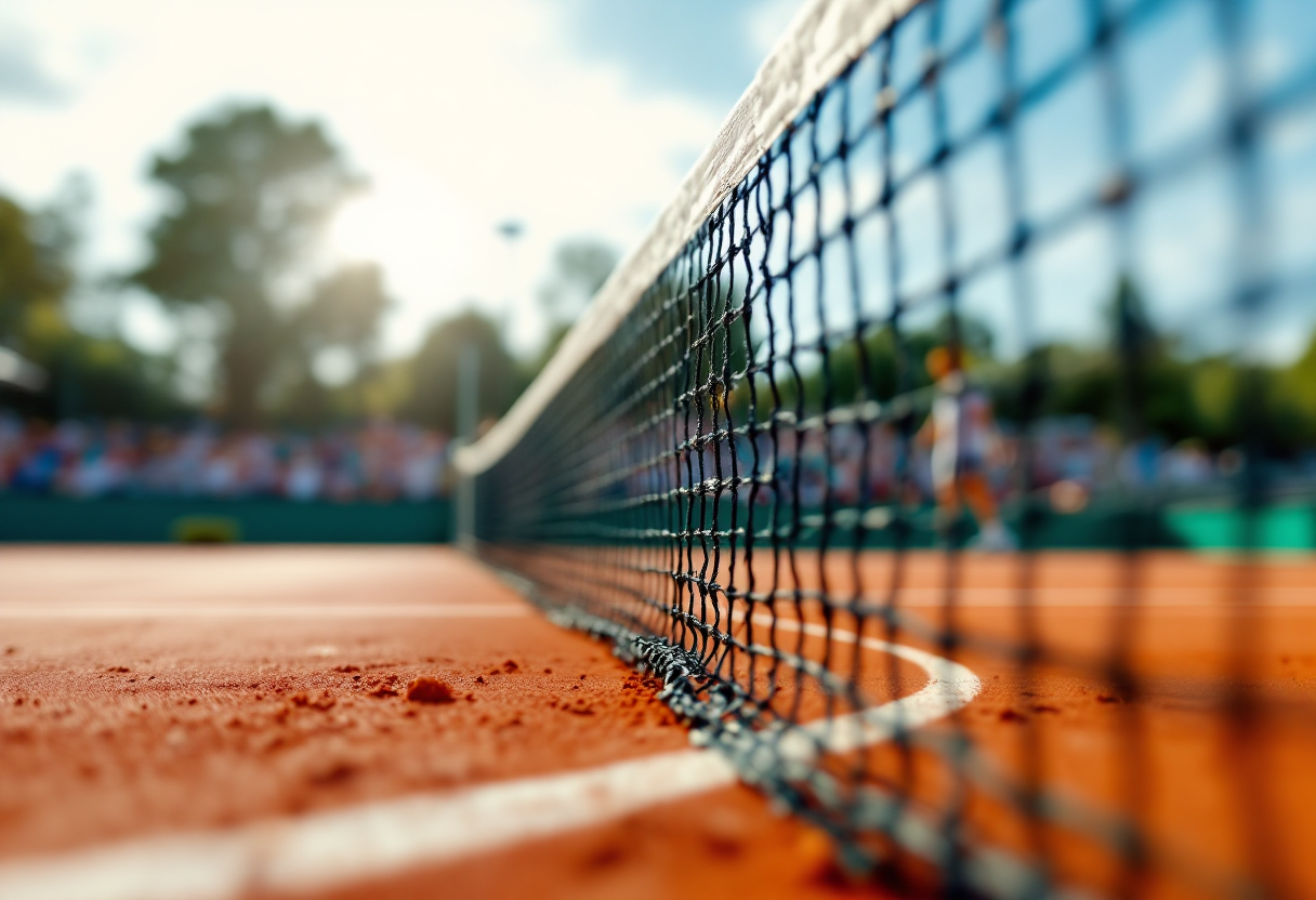 Giocatori italiani in azione al Roland Garros 2023