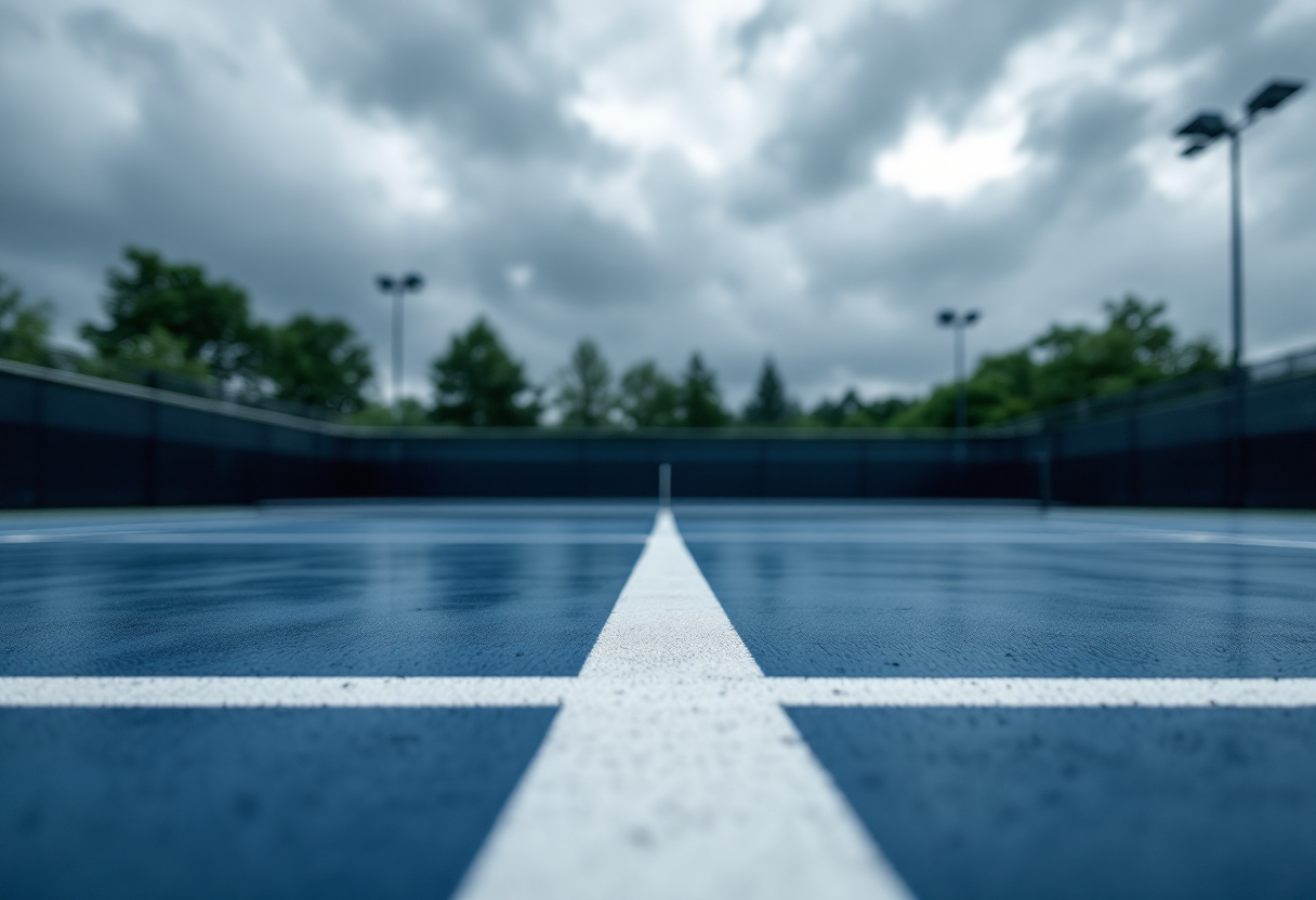 Partite di tennis a Roma con previsioni meteo