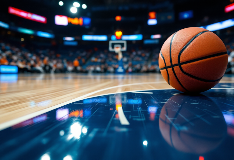 Toko Shengelia durante la gara-3 tra Virtus Bologna e Reyer Venezia