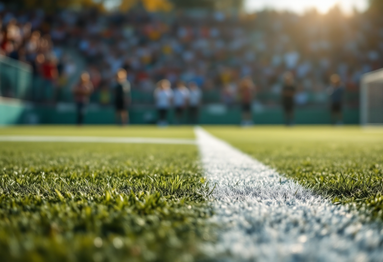 Giocatori in azione durante il Torneo Bayer agli ottavi