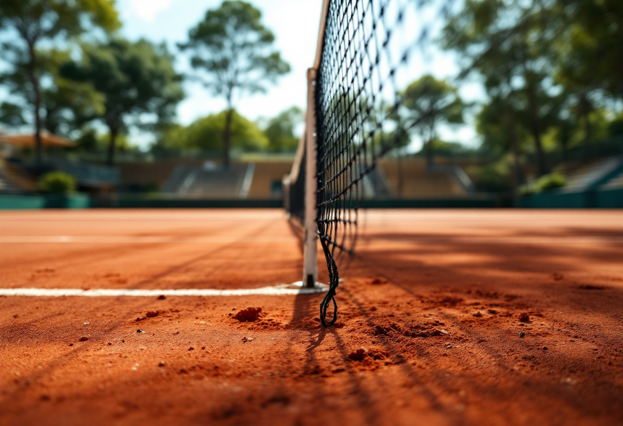 Giovani tennisti in azione al torneo ITF di Santa Croce