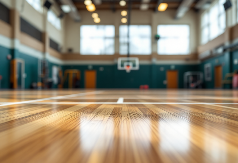 Logo Toscana Legno Pielle Livorno in contesto sportivo