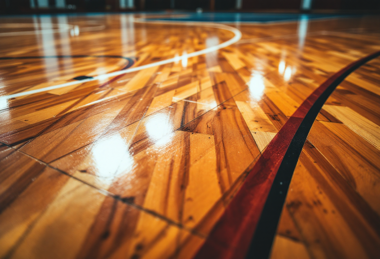 Vassilis Spanoulis in azione durante una partita di basket