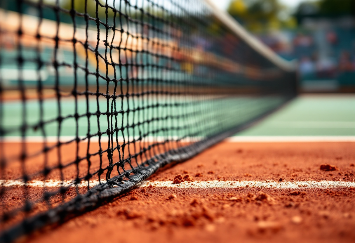 Alexander Bublik durante il torneo Roland Garros 2025